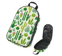 Eslifey Sac de rangement portable pour ustensiles de cuisine de camping, de voyage, motif cerf de Noël avec fleur de croquis, sac de rangement portable pour barbecue, camping, ustensiles de cuisine