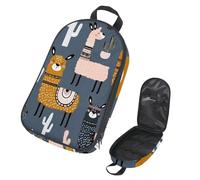 Eslifey Sac de rangement portable pour ustensiles de cuisine de camping, de voyage, motif dinosaure, tyrannosaure, os, empreintes de pas, sac de rangement portable pour barbecue, camping, ustensiles
