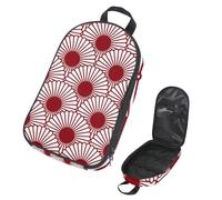 Eslifey Sac de rangement portable pour ustensiles de cuisine de camping, de voyage, motif dinosaure, tyrannosaure, os, empreintes de pas, sac de rangement portable pour barbecue, camping, ustensiles