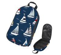 Eslifey Sac de rangement portable pour ustensiles de cuisine de camping, de voyage, motif dinosaure, tyrannosaure, os, empreintes de pas, sac de rangement portable pour barbecue, camping, ustensiles