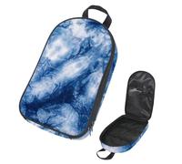 Eslifey Sac de rangement portable pour ustensiles de cuisine de camping, de voyage, motif dinosaure, tyrannosaure, os, empreintes de pas, sac de rangement portable pour barbecue, camping, ustensiles