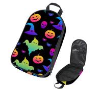 Eslifey Sac de rangement portable pour ustensiles de cuisine de camping et de voyage, mains à rayures arc-en-ciel pour barbecue, camping, ustensiles de cuisine, multicolore 2, 14.7x8.74x2.17in