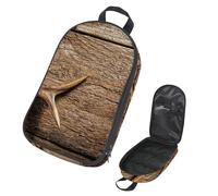 Eslifey Sac de rangement portable pour ustensiles de cuisine de camping et de voyage, motif bois de cerf pour barbecue, camping, ustensiles de cuisine, multicolore 1, 14.7x8.74x2.17in/36x22.2x25.5cm