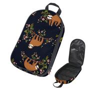 Eslifey Sac de rangement portable pour ustensiles de cuisine de camping et de voyage - Orange Tabby Kitty, multicolore 2, 14.7x8.74x2.17in/36x22.2x25.5cm, Organiseur de sac