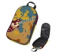 Eslifey Sac de rangement portable pour ustensiles de cuisine de camping, motif fleur de géranium coloré pour barbecue, camping, ustensiles de cuisine, Multicolore 11., 14.7x8.74x2.17in/36x22.2x25.5cm