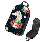 Eslifey Sac de rangement portable pour ustensiles de cuisine de camping, motif fleurs d'éléphant, pour barbecue, camping, ustensiles de cuisine, Multicolore 7., 14.7x8.74x2.17in/36x22.2x25.5cm