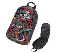 Eslifey Sac de rangement portable pour ustensiles de cuisine de camping, motif fleurs d'éléphant, pour barbecue, camping, ustensiles de cuisine, Multicolore 4., 14.7x8.74x2.17in/36x22.2x25.5cm