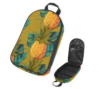 Eslifey Sac de rangement portable pour ustensiles de cuisine de camping, motif floral bleu et blanc, pour barbecue, camping, ustensiles de cuisine, Multicolore 14., 14.7x8.74x2.17in/36x22.2x25.5cm