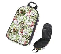 Eslifey Sac de rangement portable pour ustensiles de cuisine de camping, motif floral bleu et blanc, pour barbecue, camping, ustensiles de cuisine, Multicolore 15., 14.7x8.74x2.17in/36x22.2x25.5cm