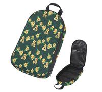 Eslifey Sac de rangement portable pour ustensiles de cuisine de camping, motif floral bleu et blanc, pour barbecue, camping, ustensiles de cuisine, Multicolore 6., 14.7x8.74x2.17in/36x22.2x25.5cm