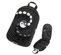 Eslifey Sac de rangement portable pour ustensiles de cuisine de camping, sac de voyage, ballon de football dans un but avec champ d'herbe, sac de rangement portable pour barbecue, camping, ustensiles