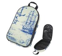 Eslifey Sac de rangement portable pour ustensiles de cuisine de camping, sac de voyage, forêt et arbres, sac de rangement pour barbecue, camping, ustensiles de cuisine, Multicolore 14