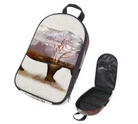 Eslifey Sac de rangement portable pour ustensiles de cuisine de camping, sac de voyage, sac de rangement pour barbecue, camping, ustensiles de cuisine, Multicolore 13., 14.7x8.74x2.17in/36x22.2x25.5cm