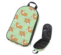 Eslifey Sac de rangement portable pour ustensiles de cuisine de camping, voyage Bonjour Paris Tour Eiffel et cœur pour barbecue, camping, ustensiles de cuisine, Multicolore 9., 14.7x8.74x2.17in