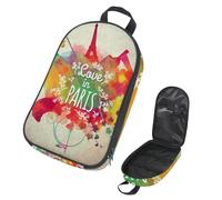 Eslifey Sac de rangement portable pour ustensiles de cuisine de camping, voyage, motif chouette sage pour barbecue, camping, ustensiles de cuisine, Multicolore 14., 14.7x8.74x2.17in/36x22.2x25.5cm