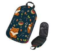 Eslifey Sac de rangement portable pour ustensiles de cuisine de camping, voyage, motif éléphants, pour barbecue, camping, ustensiles de cuisine, Multicolore 13., 14.7x8.74x2.17in/36x22.2x25.5cm