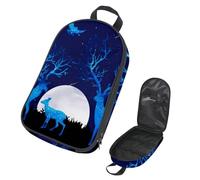 Eslifey Sac de rangement portable pour ustensiles de cuisine de camping, voyage, motif floral, pour barbecue, camping, ustensiles de cuisine, multicolore 2, 14.7x8.74x2.17in/36x22.2x25.5cm, Organiseur