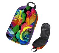 Eslifey Sac de rangement portable pour ustensiles de cuisine de camping, voyage, motif paris, pour barbecue, camping, ustensiles de cuisine, Multicolore 13., 14.7x8.74x2.17in/36x22.2x25.5cm