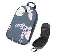Eslifey Sac de rangement portable pour ustensiles de cuisine de camping, voyage, motif Teckel Paris, motif Tour Eiffel pour barbecue, camping, ustensiles de cuisine, Multicolore 12., 14.7x8.74x2.17in