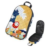 Eslifey Sac de rangement portable pour ustensiles de cuisine de camping, voyage, motif Teckel Paris, motif Tour Eiffel pour barbecue, camping, ustensiles de cuisine, Multicolore 14., 14.7x8.74x2.17in