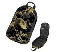 Eslifey Sac de rangement portable pour ustensiles de cuisine de camping, voyage, motif Teckel Paris, motif Tour Eiffel pour barbecue, camping, ustensiles de cuisine, multicolore 2, 14.7x8.74x2.17in