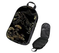 Eslifey Sac de rangement portable pour ustensiles de cuisine de camping, voyage, motif Teckel Paris, motif Tour Eiffel pour barbecue, camping, ustensiles de cuisine, Multicolore 9., 14.7x8.74x2.17in