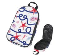 Eslifey Sac de rangement portable pour ustensiles de cuisine de camping, voyage, musique, guitare, piano, notes de piano, sac de rangement pour barbecue, camping, kit de cuisine, Multicolore 11