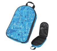 Eslifey Sac de rangement portable pour ustensiles de cuisine de camping, voyage, musique, guitare, piano, notes de piano, sac de rangement pour barbecue, camping, kit de cuisine, Multicolore 5