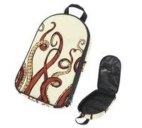 Eslifey Sac de rangement portable pour ustensiles de cuisine de camping, voyage, musique, guitare, piano, notes de piano, sac de rangement pour barbecue, camping, kit de cuisine, Multicolore 6