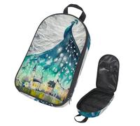 Eslifey Sac de rangement portable pour ustensiles de cuisine de camping, voyage Paris Pisa, pour barbecue, camping, ustensiles de cuisine, multicolore 2, 14.7x8.74x2.17in/36x22.2x25.5cm, Organiseur de