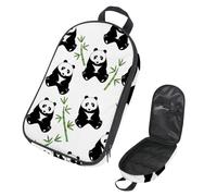 Eslifey Sac de rangement portable pour ustensiles de cuisine pour camping, voyage, pandas, arc-en-ciel et nuages - Pour barbecue, camping, cuisine, Multicolore 13., 14.7x8.74x2.17in/36x22.2x25.5cm