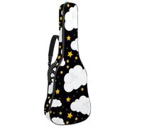 Eslifey Sac de transport pour guitare acoustique, aquarelle, licorne galay, cheval, bandoulière réglable, 101,6 cm, 104,1 cm, 106,7 cm, Multicolore 9., 42.9x16.9x4.7 in, Organiseur de sac