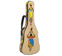 Eslifey Sac de transport pour guitare acoustique avec baleine réglable 101,6 cm, 104,1 cm, 106,7 cm, Multicolore 5., 42.9x16.9x4.7 in, Organiseur de sac
