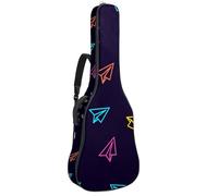 Eslifey Sac de transport pour guitare acoustique avec baleine réglable 101,6 cm, 104,1 cm, 106,7 cm, Multicolore 10., 42.9x16.9x4.7 in, Organiseur de sac