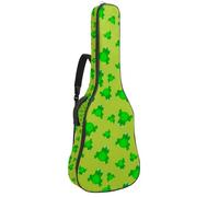Eslifey Sac de transport pour guitare acoustique avec bandoulière réglable Motif grenouille 101,6 cm 104,1 cm 106,7 cm, multicolore 1, 42.9x16.9x4.7 in, Organiseur de sac