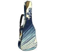 Eslifey Sac de transport pour guitare acoustique avec deux chats sur le toit avec bandoulière réglable 101,6 cm, 104,1 cm, 106,7 cm, Multicolore 9., 42.9x16.9x4.7 in, Organiseur de sac