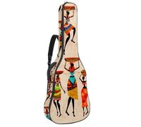 Eslifey Sac de transport pour guitare acoustique avec deux chats sur le toit avec bandoulière réglable 101,6 cm, 104,1 cm, 106,7 cm, Multicolore 10., 42.9x16.9x4.7 in, Organiseur de sac