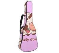 Eslifey Sac de transport pour guitare acoustique avec motif chien Corgi amusant avec sirène étoiles et bandoulière réglable 101,6 cm, 104,1 cm, 106,7 cm, Multicolore 9., 42.9x16.9x4.7 in, Organiseur