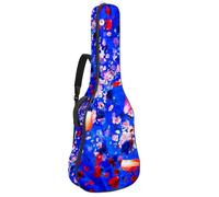 Eslifey Sac de transport pour guitare acoustique, boules de billard, bandoulière réglable, 101,6 cm, 104,1 cm, 106,7 cm, Multicolore 9., 42.9x16.9x4.7 in, Organiseur de sac