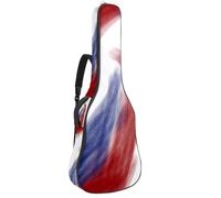 Eslifey Sac de transport pour guitare acoustique, eau de feu, tai chi, chinois, rétro, bandoulière réglable, 101,6 cm, 104,1 cm, 106,7 cm, Multicolore 4., 42.9x16.9x4.7 in, Organiseur de sac