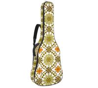 Eslifey Sac de transport pour guitare acoustique, formules mathématiques et physiques avec bandoulière réglable 101,6 cm, 104,1 cm, 106,7 cm, Multicolore 8., 42.9x16.9x4.7 in, Organiseur de sac