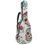 Eslifey Sac de transport pour guitare acoustique, formules mathématiques et physiques avec bandoulière réglable 101,6 cm, 104,1 cm, 106,7 cm, Multicolore 5., 42.9x16.9x4.7 in, Organiseur de sac
