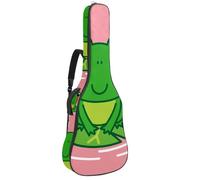 Eslifey Sac de transport pour guitare acoustique, motif avocat, espace de dessin animé, réglable, 101,6 cm, 101,6 cm, 106,7 cm, multicolore 2, 42.9x16.9x4.7 in, Organiseur de sac