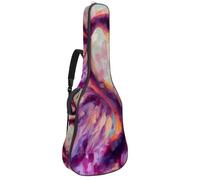 Eslifey Sac de transport pour guitare acoustique Motif chats de dessin animé The Top of Roof by Night Bandoulière réglable 101,6 cm 104 106,7 cm, Multicolore 7., 42.9x16.9x4.7 in, Organiseur de sac