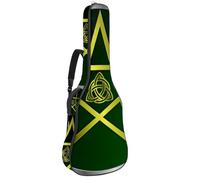 Eslifey Sac de transport pour guitare acoustique Motif chats de dessin animé The Top of Roof by Night Bandoulière réglable 101,6 cm 104 106,7 cm, multicolore 2, 42.9x16.9x4.7 in, Organiseur de sac