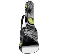 Eslifey Sac de transport pour guitare acoustique Motif chats de dessin animé The Top of Roof by Night Bandoulière réglable 101,6 cm 104 106,7 cm, Multicolore 5., 42.9x16.9x4.7 in, Organiseur de sac