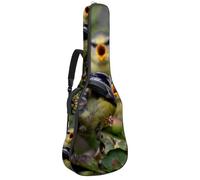 Eslifey Sac de transport pour guitare acoustique - Motif dessin animé - Lion - Tigre - Pingouin - Bandoulière réglable - 101,6 cm - 101,4 cm - 106,7 cm, Multicolore 8., 42.9x16.9x4.7 in, Organiseur de