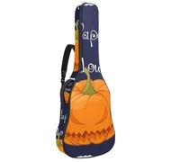 Eslifey Sac de transport pour guitare acoustique, motif grenouille, vert, bandoulière réglable, 101,6 cm, 104,1 cm, 106,7 cm, Multicolore 10., 42.9x16.9x4.7 in, Organiseur de sac