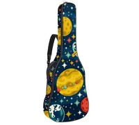 Eslifey Sac de transport pour guitare acoustique, motif koala mignon, avec bandoulière réglable, 101,6 cm, 104,1 cm, 106,7 cm, Multicolore 6., 42.9x16.9x4.7 in, Organiseur de sac