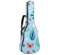Eslifey Sac de transport pour guitare acoustique, motif koala mignon, avec bandoulière réglable, 101,6 cm, 104,1 cm, 106,7 cm, Multicolore 10., 42.9x16.9x4.7 in, Organiseur de sac